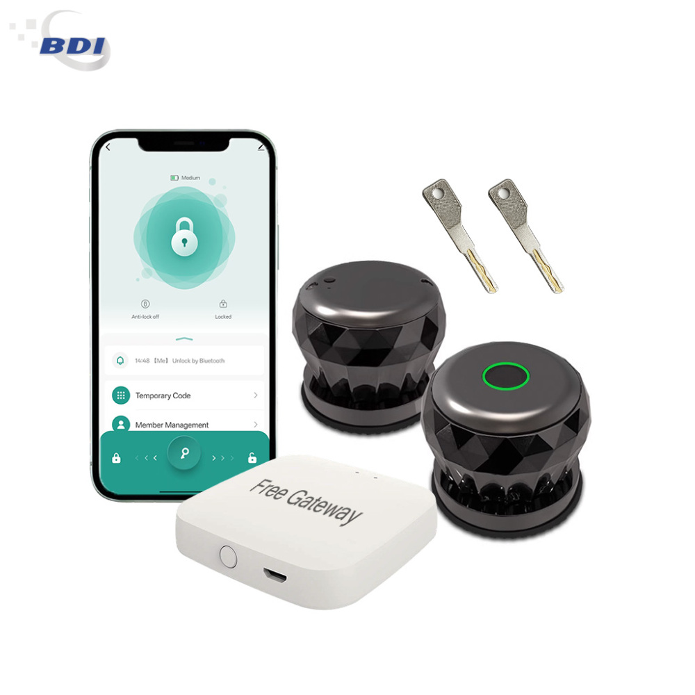 BDI Smart Knob Biometric Door Lock with Keys & TUYA App Control 2303TY-F