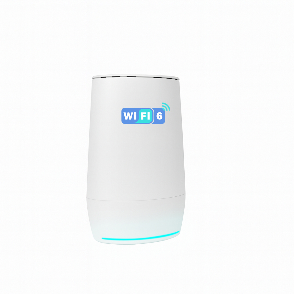 WiFi 6 Route  Dual-Band Gigabit ,MU-MIMO & OFDMA for 200+ Devices 9.6Gbps, PA/LNA, AI IoT Control AX1800-V2