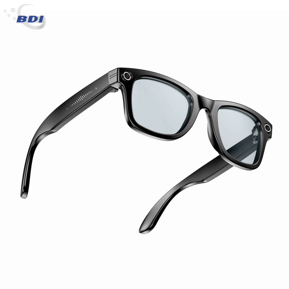 AI Smart Glasses Color Change Eye Protection 4K Anti Shake Shooting Double Microphone Noise Reduction IP65 Waterproof