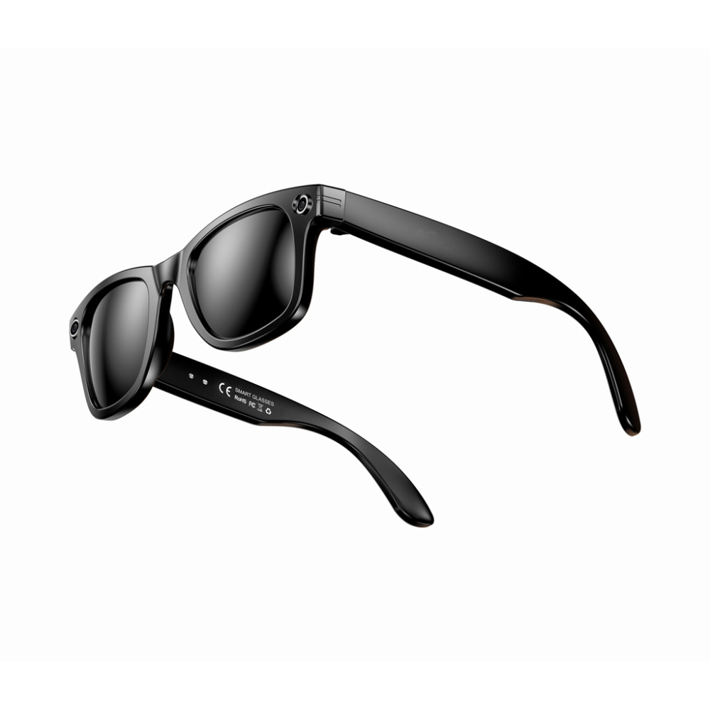 AI Smart Glasses Color Change Eye Protection 4K Anti Shake Shooting Double Microphone Noise Reduction IP65 Waterproof