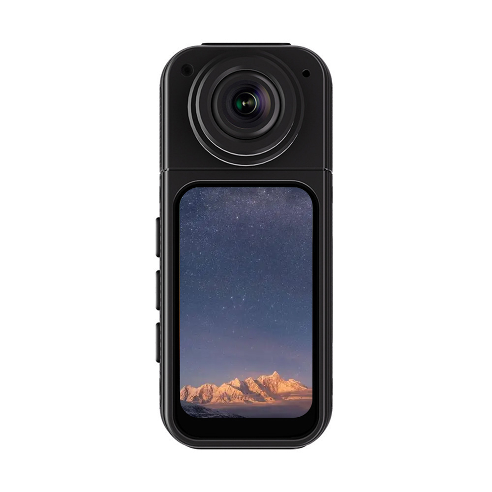 S70 Thumb Camera - 2.7K Ultra HD Mini Action Camera with 180° Rotatable Lens