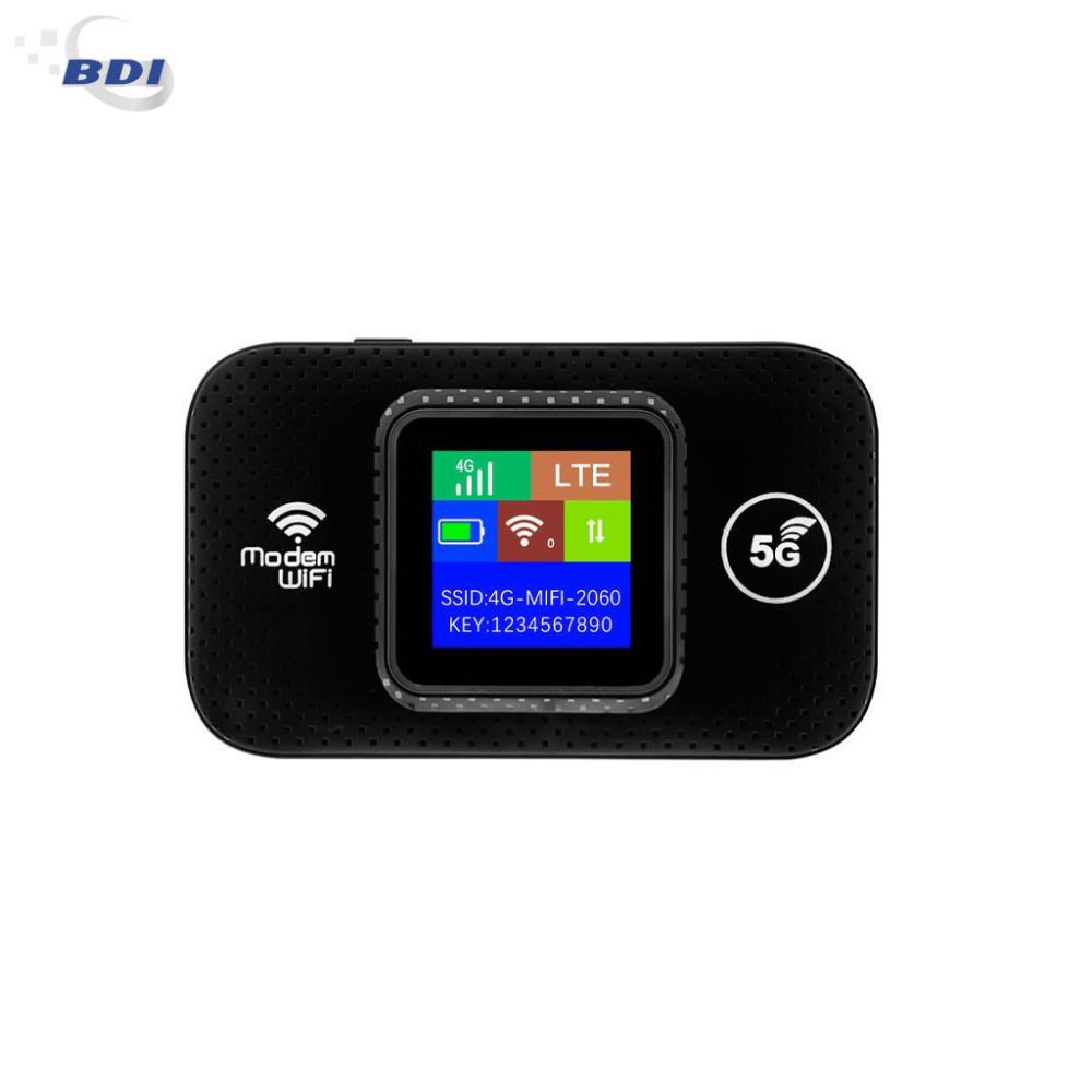 4G LTE Portable Wi-Fi Hotspot 300Mbps Connect 10 Devices Plug and Play