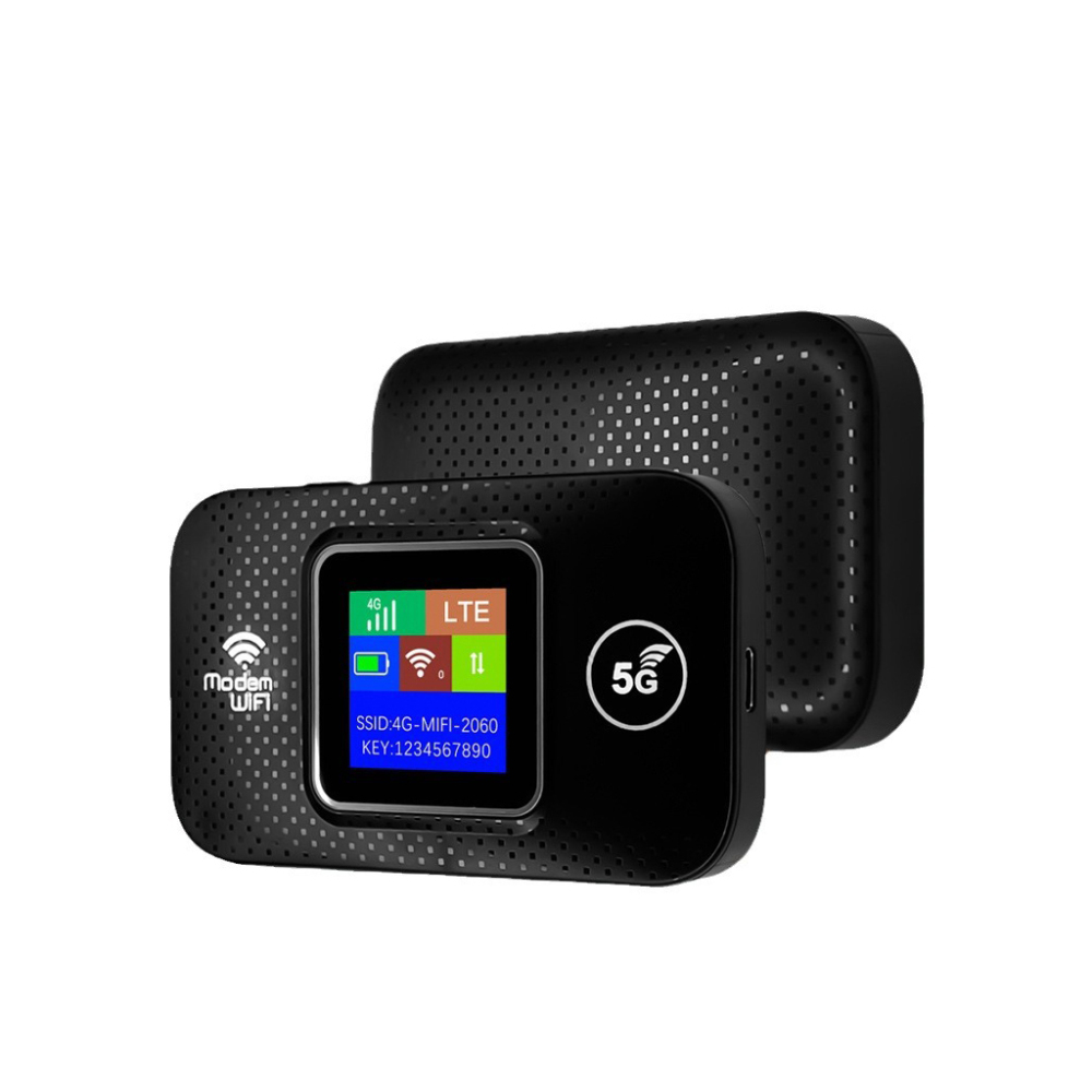 4G LTE Portable Wi-Fi Hotspot 300Mbps Connect 10 Devices Plug and Play