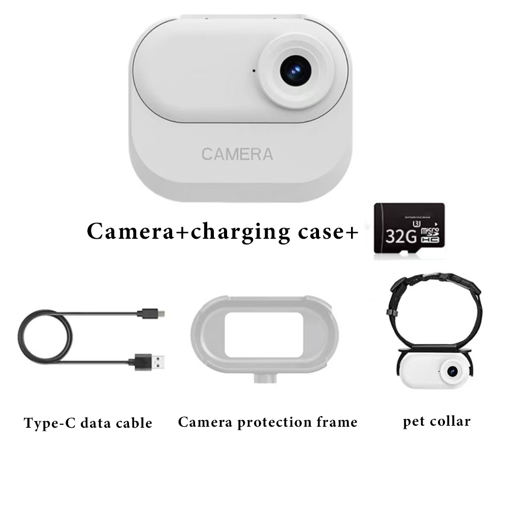 HD Magnetic Thumb Sports Camera with Charging Case