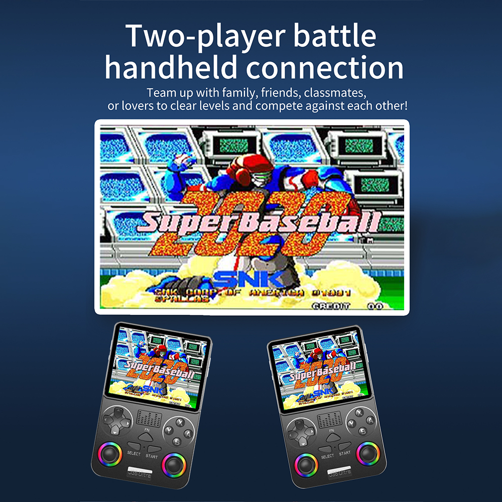 J36 Ultra Game Console Supports Two-Player Battles and Global Internet Connection