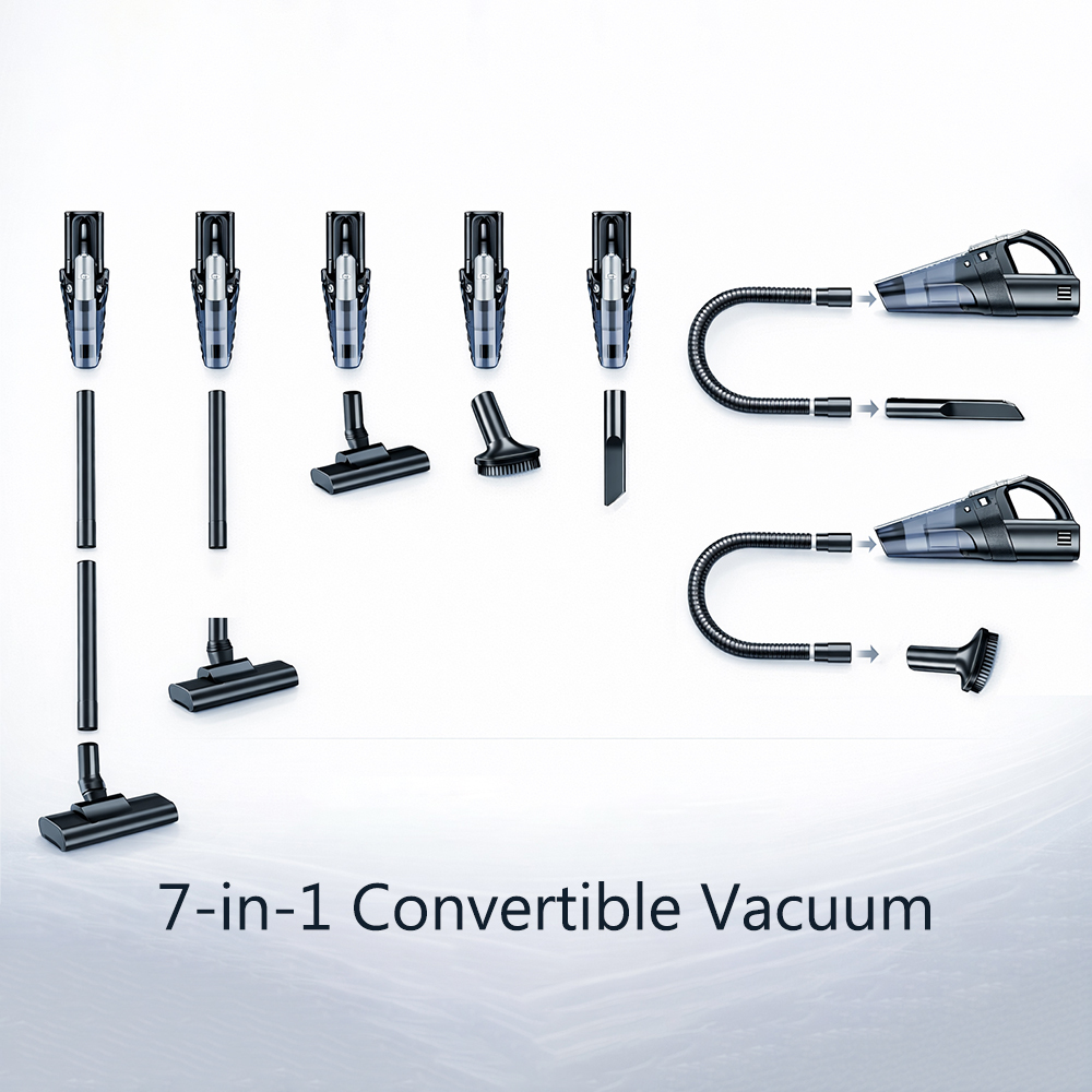 BDI VC008 Powerful Cordless Vacuum for Car and Home Use