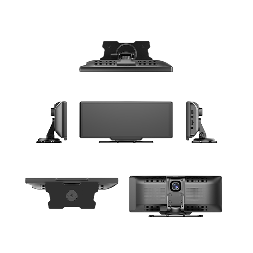 4K Dash Cam with Wireless CarPlay and Android Auto Builtin WiFi GPS with Free 32GB TF Card