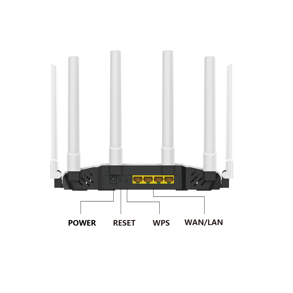 AX3000 Wireless Router – Wi-Fi 6 Quad-Core 1.5GHz Multiple SSID VPN Server for Business Home
