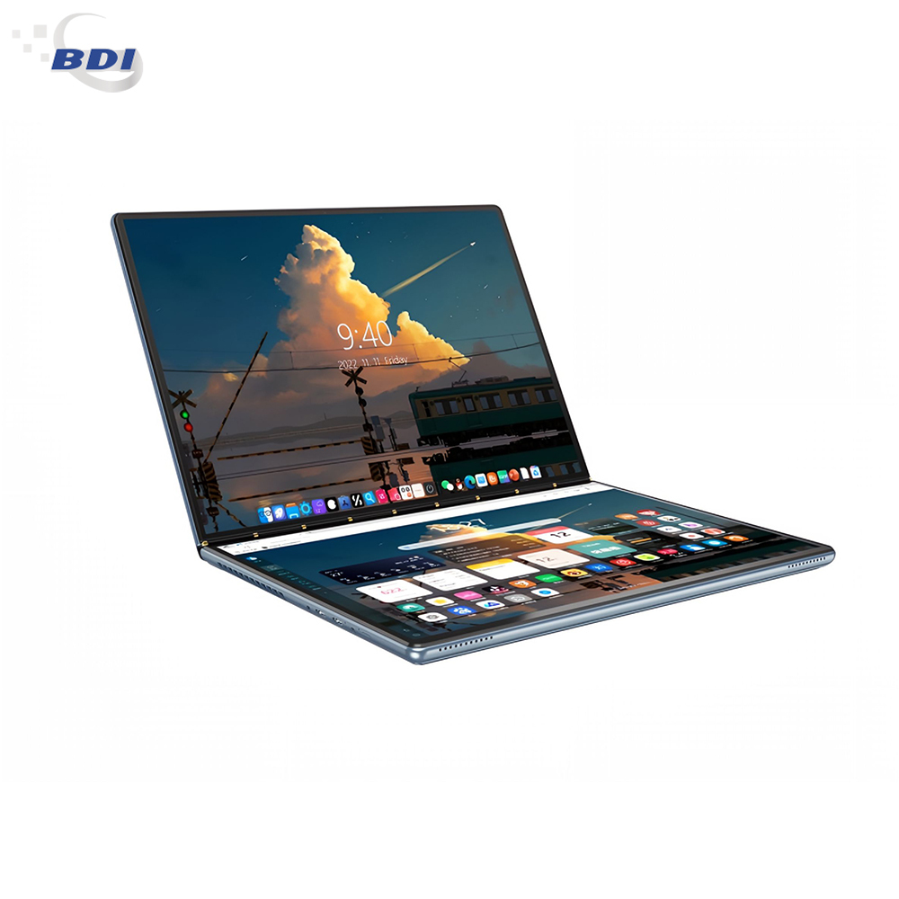 14 inch Foldable Laptop with Dual Touchscreens 32GB RAM 1TB SSD