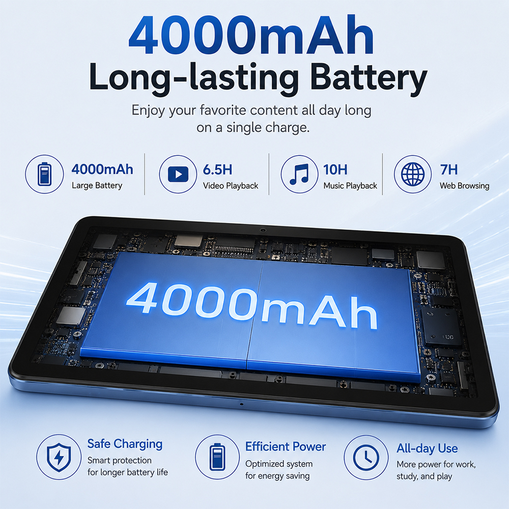 BDI 8.9" 2.5K Android Tablet – Snapdragon Processor, 24MP Camera