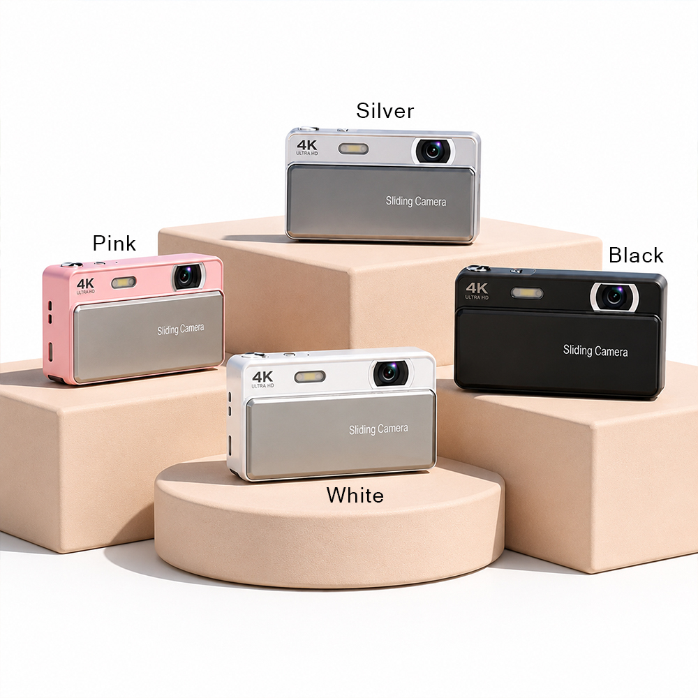 BDI M15 4K Digital Camera – 64MP Compact Camera with AF Auto Focus & 16X Zoom