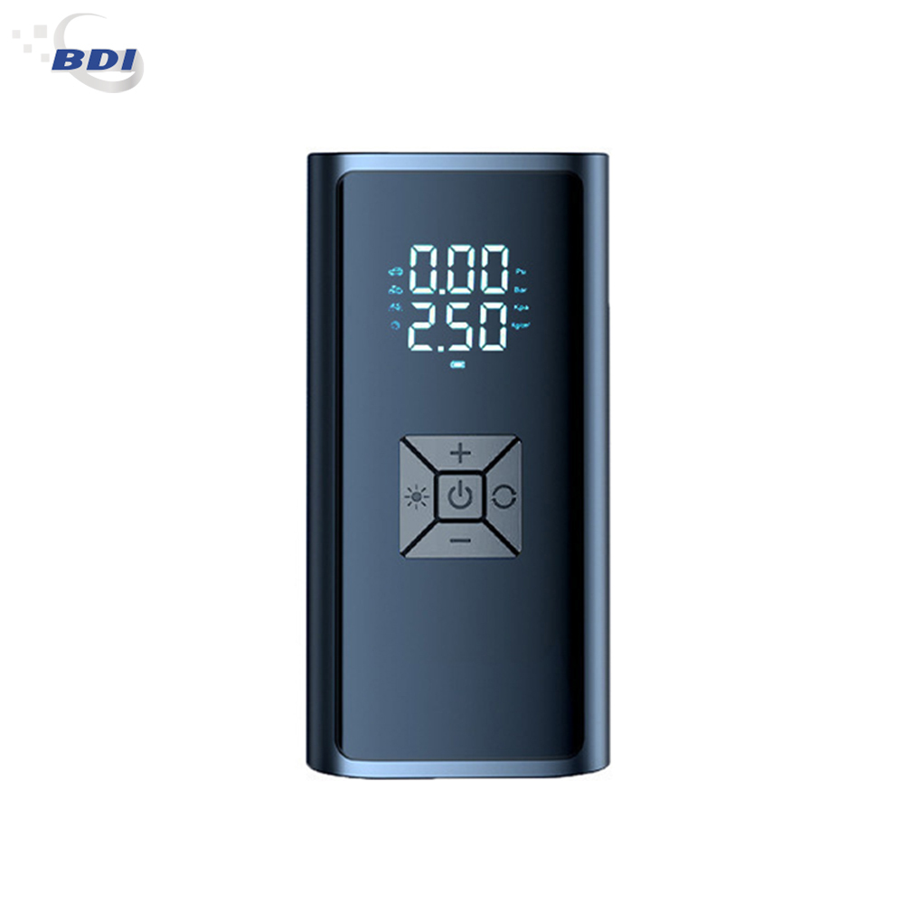 BDI Air Pump EG216 Black Portable Tire Inflator – 150 PSI Smart Electric Air Compressor with Power Bank