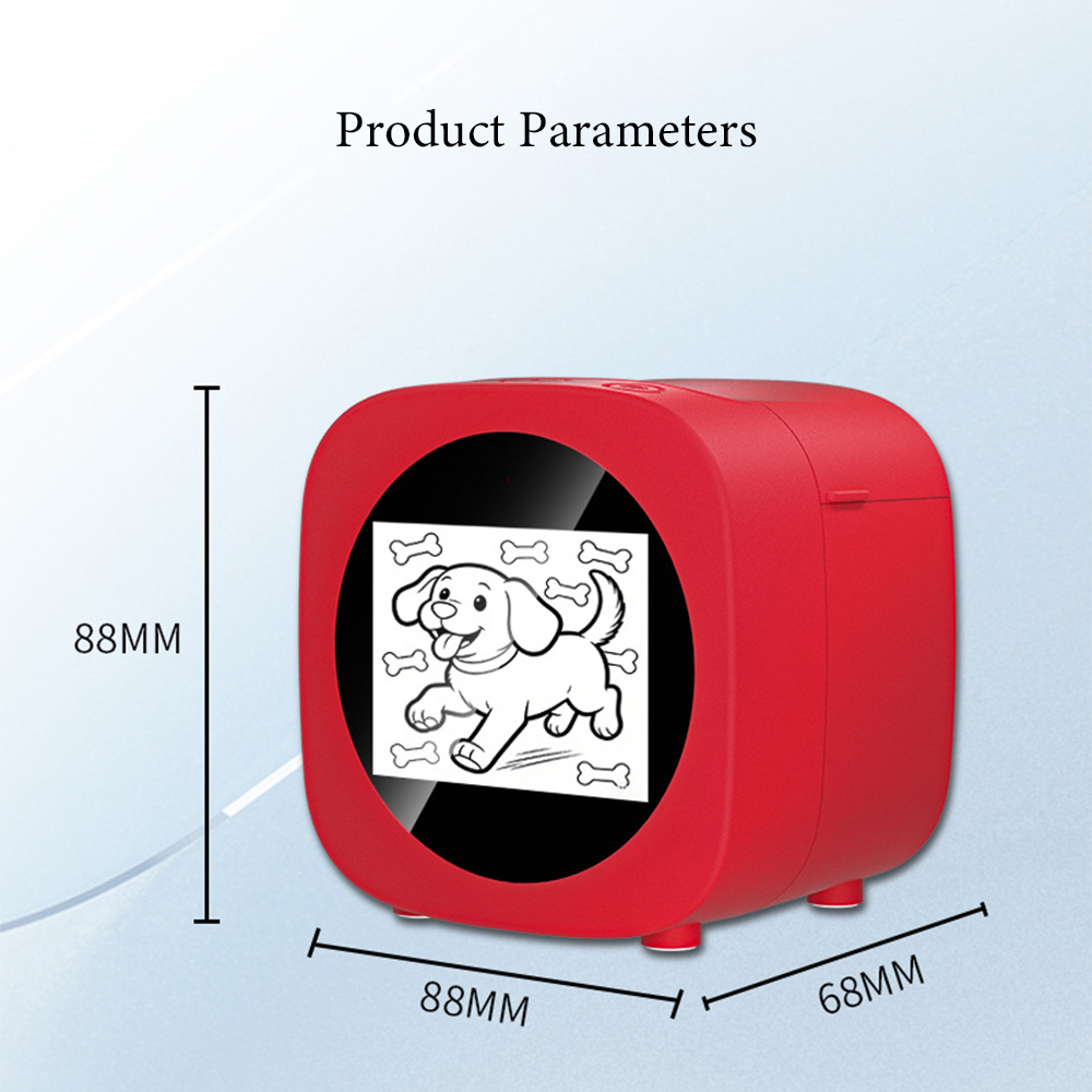 BDI X16 AI Kids Instant Print Camera – Voice-Controlled AI Drawing & Thermal Printing Toy
