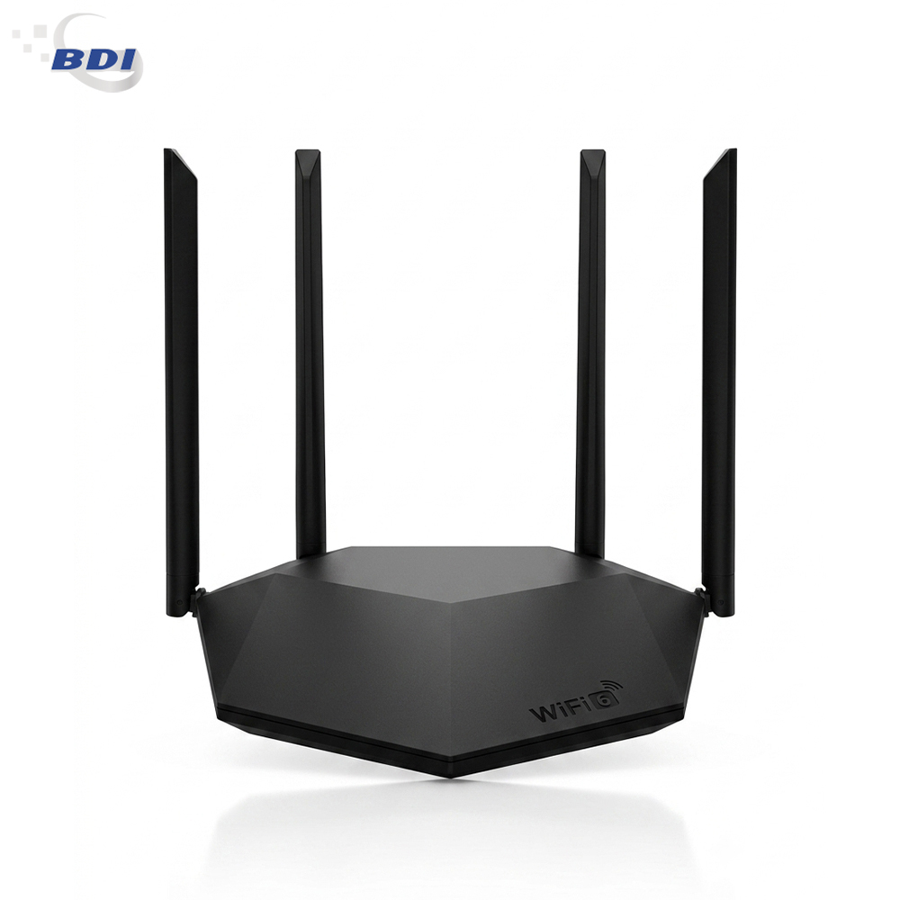 BDI WR30X AX3000 Wi-Fi 6 Router – Dual Band Gigabit Wireless Router with Quad-Core CPU, EasyMesh & WPA3