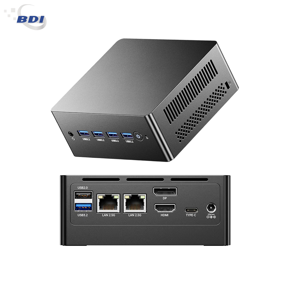BDI Intel N100 Mini PC Dual 4K Display Tiny Computer