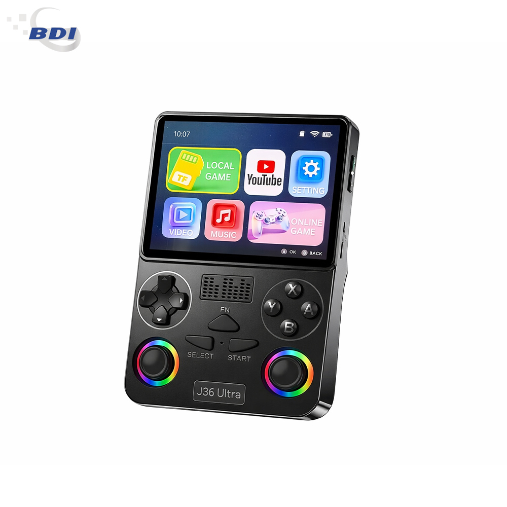 BDI J36 Ultra Handheld Game Console – 64GB with 3.5" IPS Screen, 20000+ Games & Online Battle Support