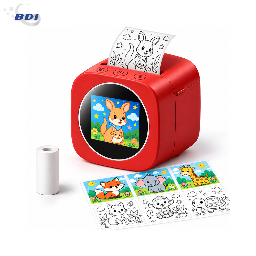 BDI X16 AI Kids Instant Print Camera – Voice-Controlled AI Drawing & Thermal Printing Toy