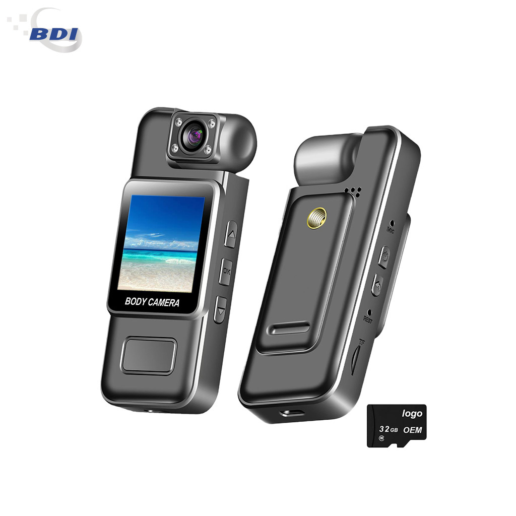 BDI M11 Mini Action Camera | 4K Wearable Body Camera with Wi-Fi & Infrared Night Vision