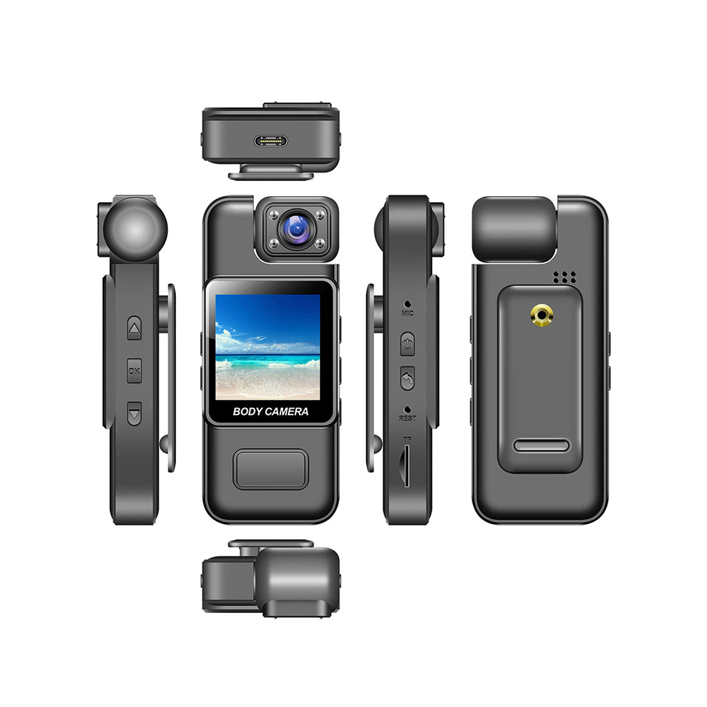 BDI M11 Mini Action Camera | 4K Wearable Body Camera with Wi-Fi & Infrared Night Vision
