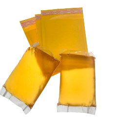 Hot melt pressure-sensitive adhesive for sealing courier bags