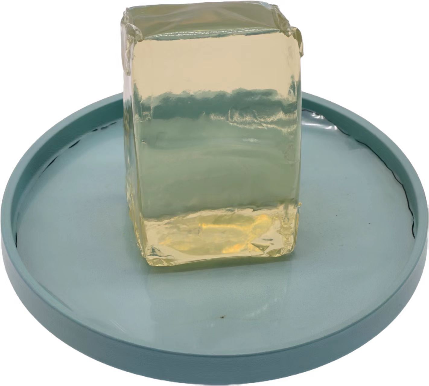 Hot melt pressure-sensitive adhesive for bonding beverage bottle labels
