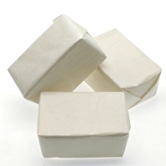 Hot melt pressure-sensitive adhesive for bonding beverage bottle labels