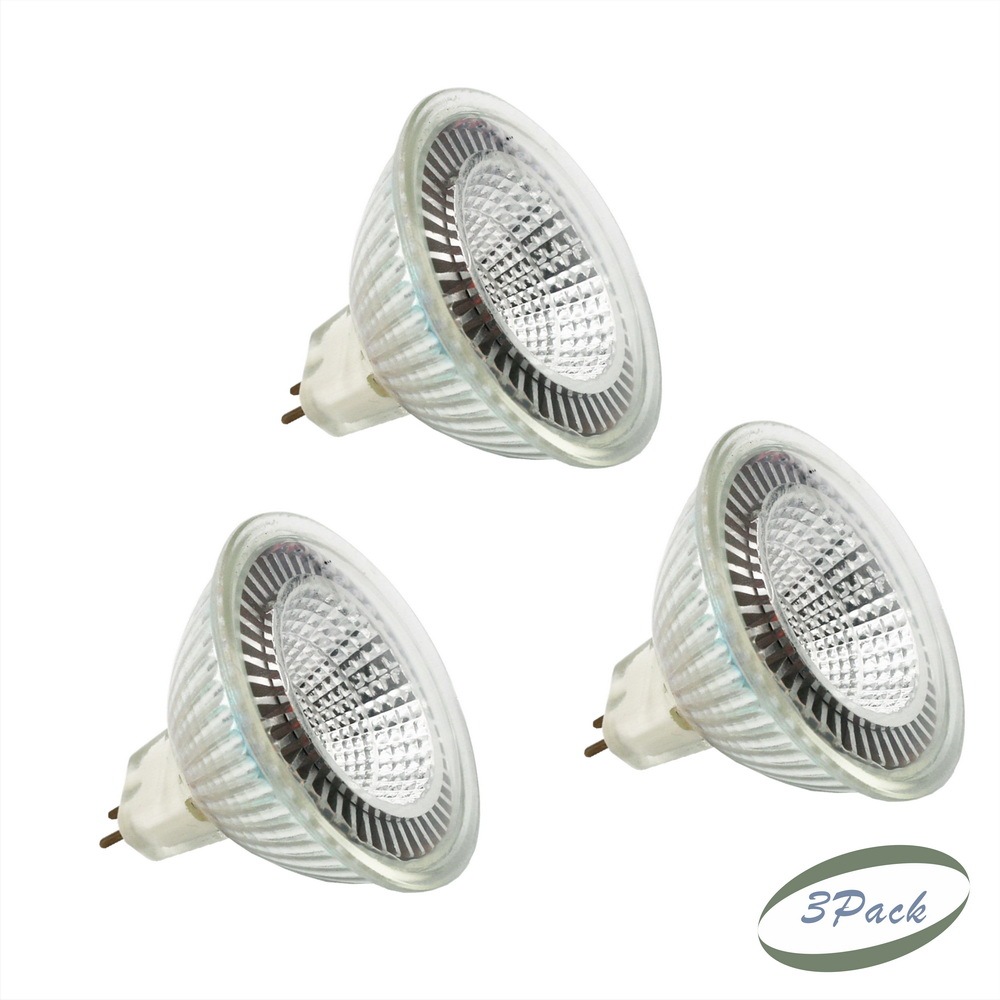 Glass LED MR16 Spot Light Cup  COB 5 Watts 110V/220V GU5.3