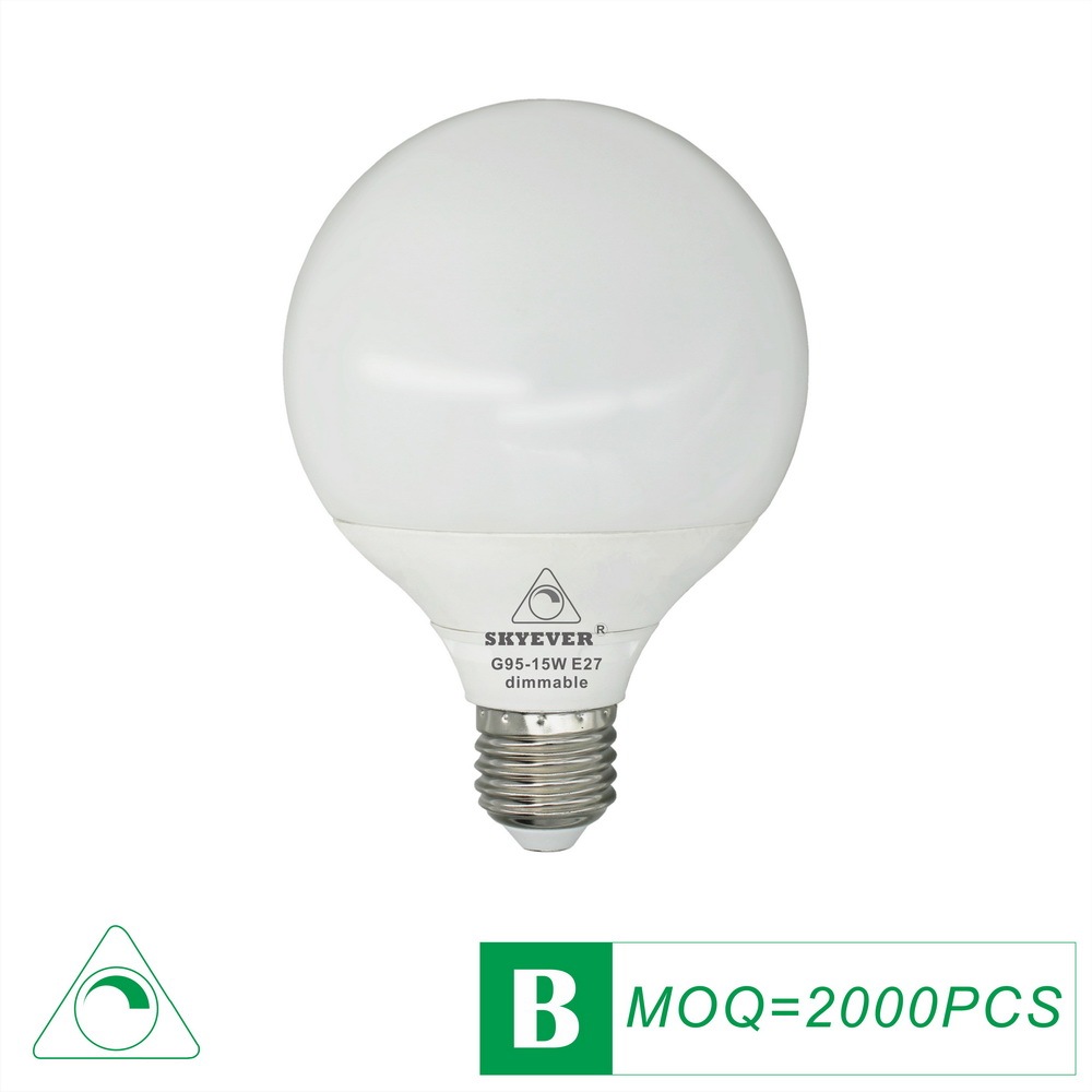 Dimmable LED Global Bulb G95(G30)/G120(G40) 15W/18W 120V/230V E26/E27