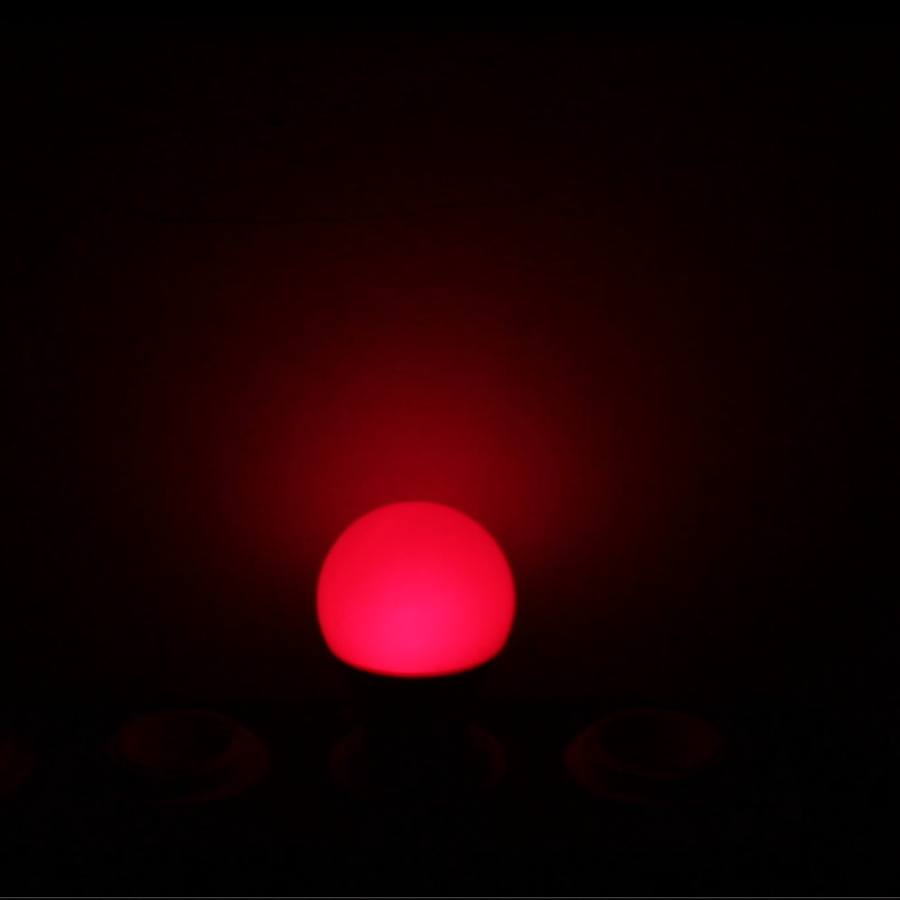 Color Changing LED Lamp Bulb A60(A19) 8W RGBW 100V-240V E26/E27