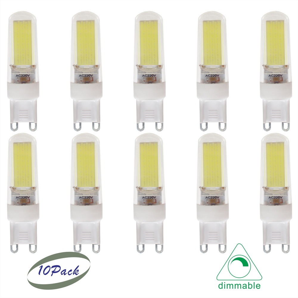 PC LED G9/G4 Light Bulb COB2609 110V/220V 5W Dimmable