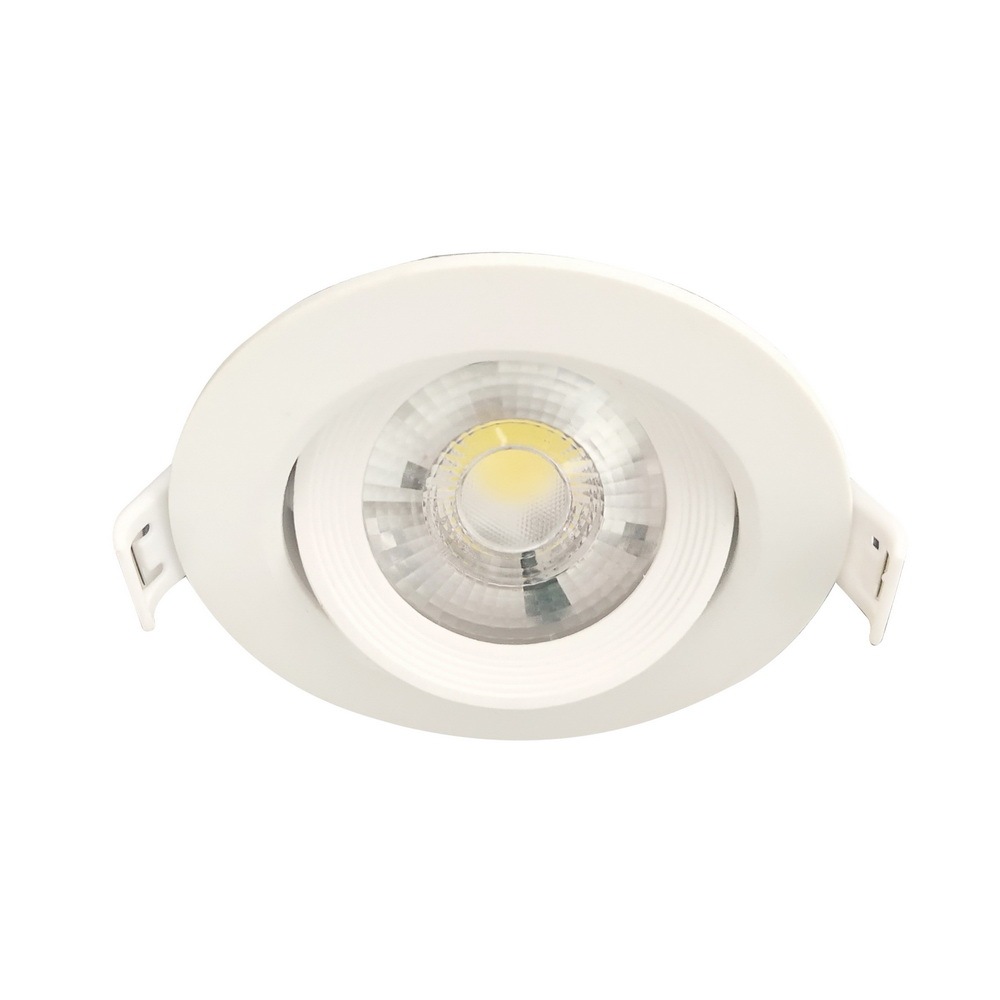 Plastic-Aluminum LED Downlight Spot 2 INCH 7W AC100-240V Rotatable
