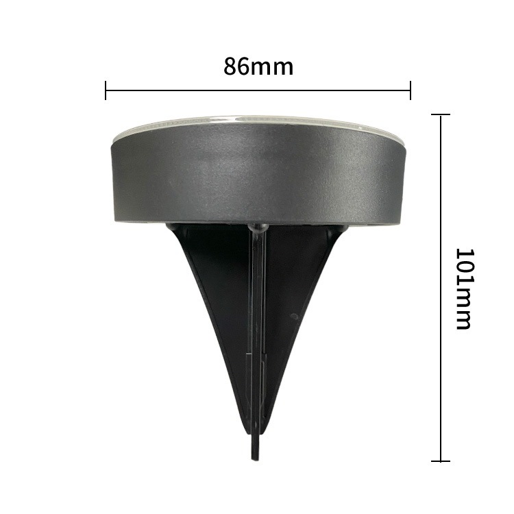 Waterproof Plastic Solar In-Ground Light 3.5 INCH 8SMD IP68