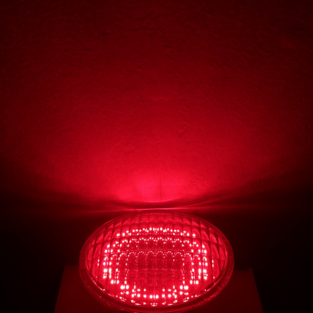 Glass LED PAR36 Light Bulb Flood 9 Watts AC/DC 12 Volts IP67 Waterproof RGB Color Change