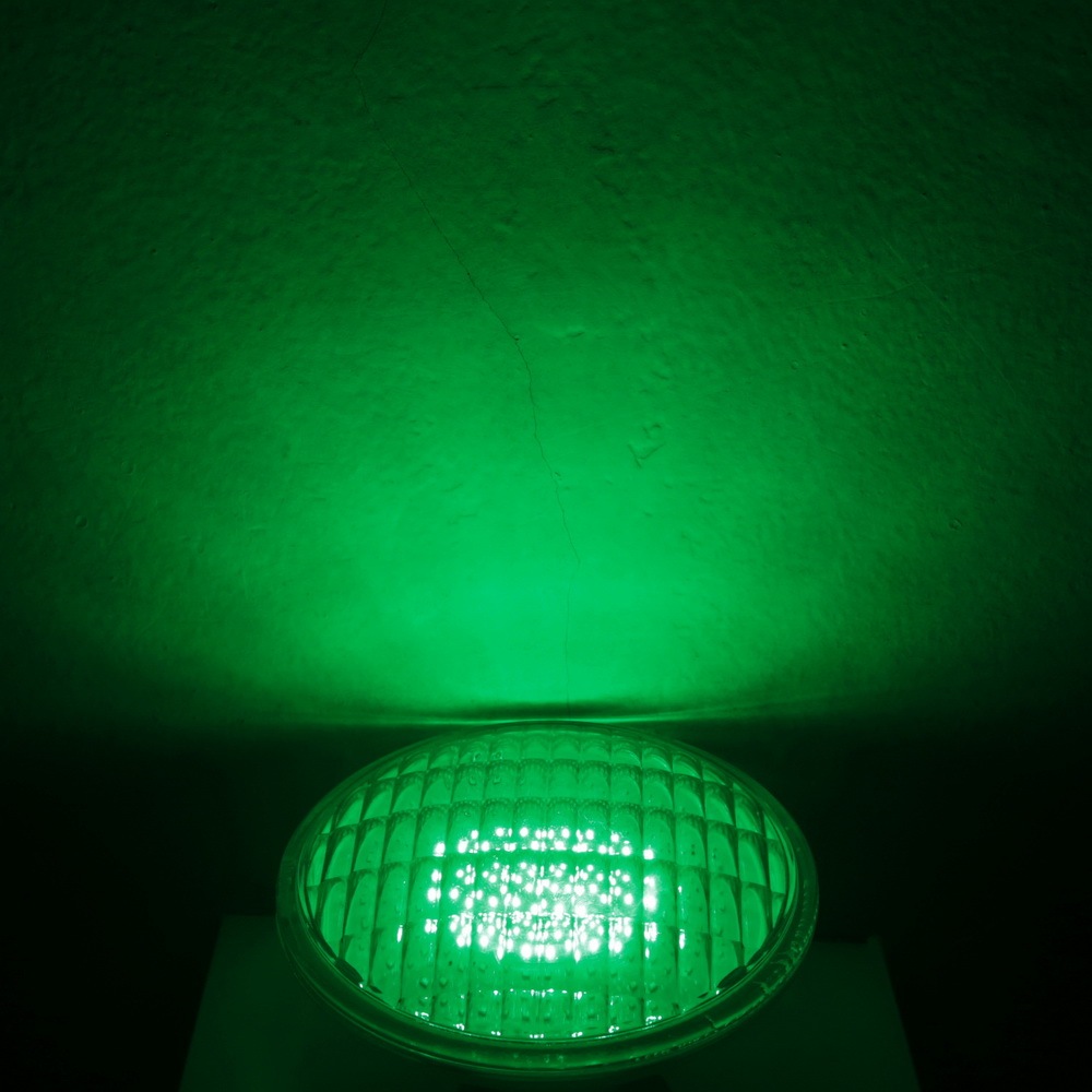 Glass LED PAR36 Light Bulb Flood 9 Watts AC/DC 12 Volts IP67 Waterproof RGB Color Change