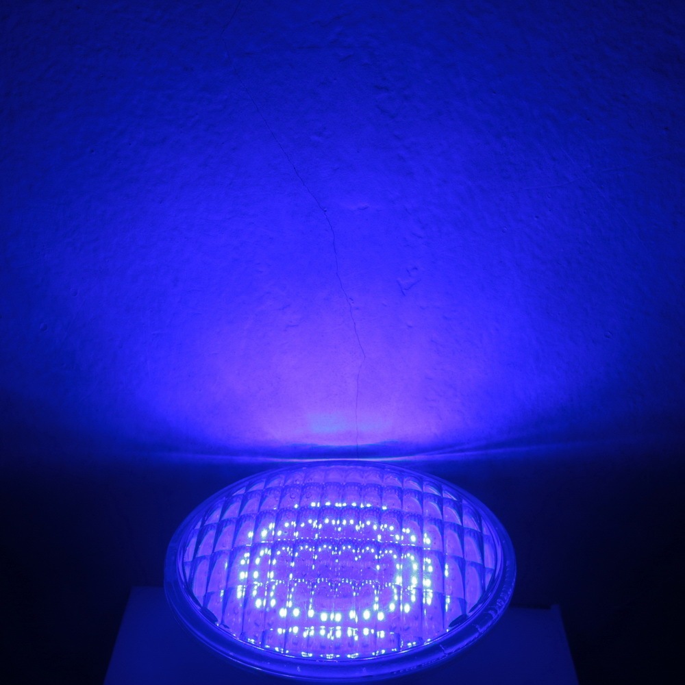 Glass LED PAR36 Light Bulb Flood 9 Watts AC/DC 12 Volts IP67 Waterproof RGB Color Change
