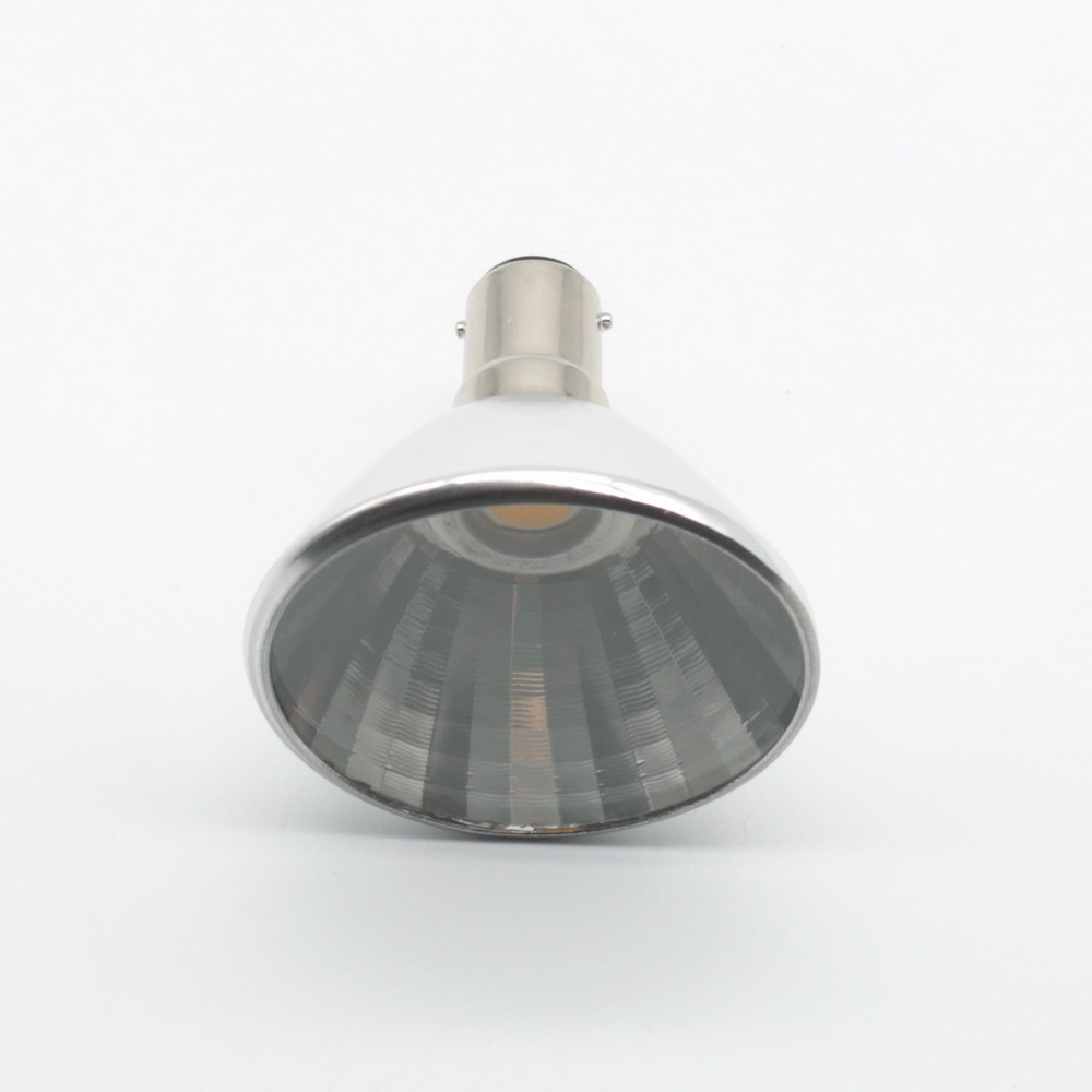 Aluminum LED AR56 Spot Light Bulb COB 5W AC/DC 12V BA15d w/o Lens
