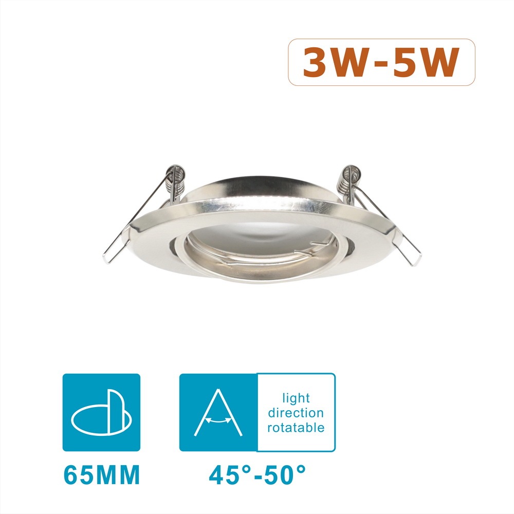 Iron Frame MR16/GU10 Downlight Fitting 2" DLF-002