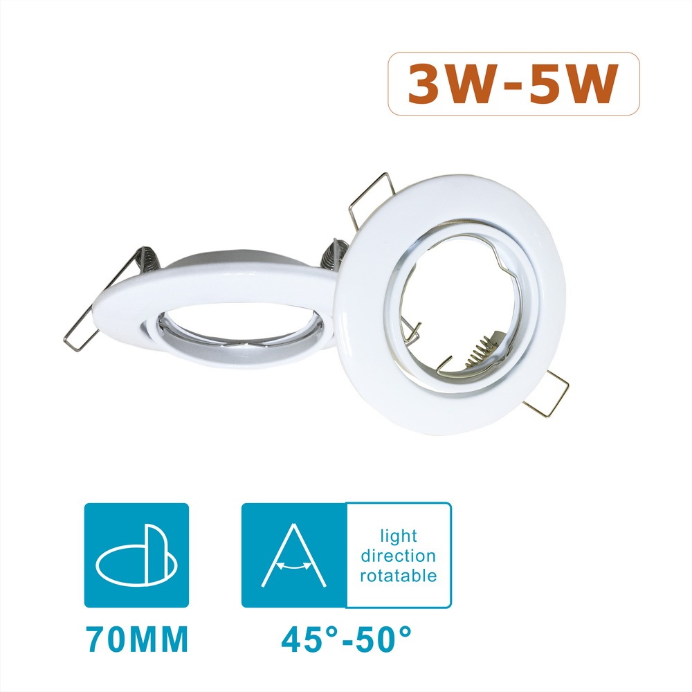Iron Frame MR16/GU10 Downlight Fitting 2" DLF-003