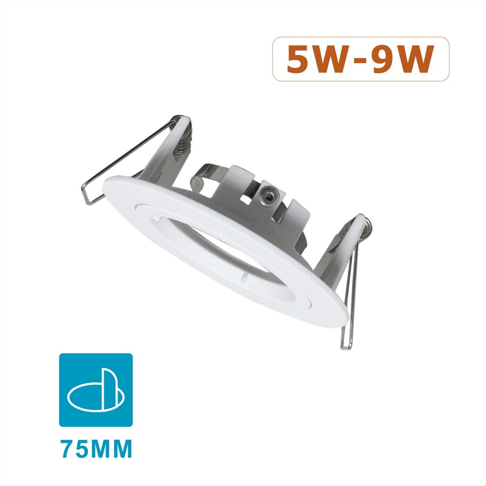 Aluminum MR16/GU10 Downlight Fitting 2" DLF-007