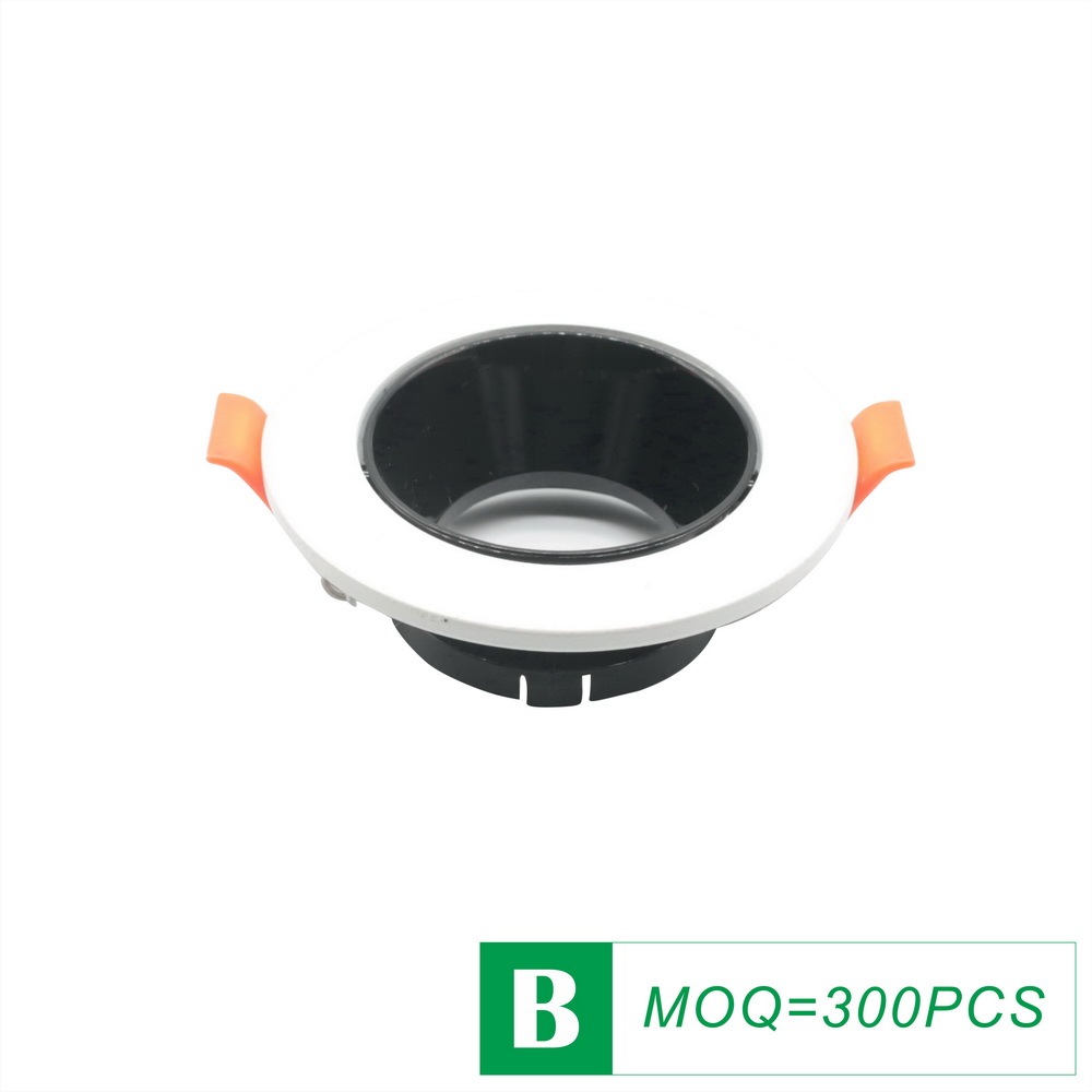 Aluminum MR16/GU10 Downlight Fitting 2" DLF-009