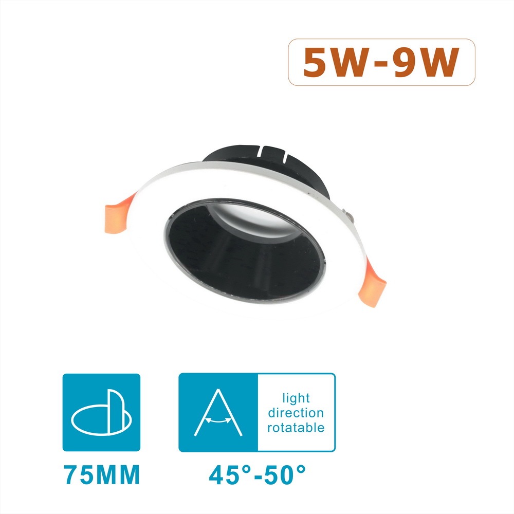 Aluminum MR16/GU10 Downlight Fitting 2" DLF-009