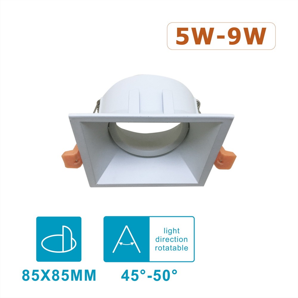 Aluminum MR16/GU10 Downlight Fitting 2" DLF-010