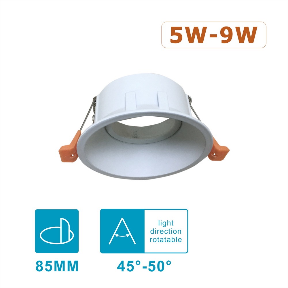 Aluminum MR16/GU10 Downlight Fitting 2" DLF-010