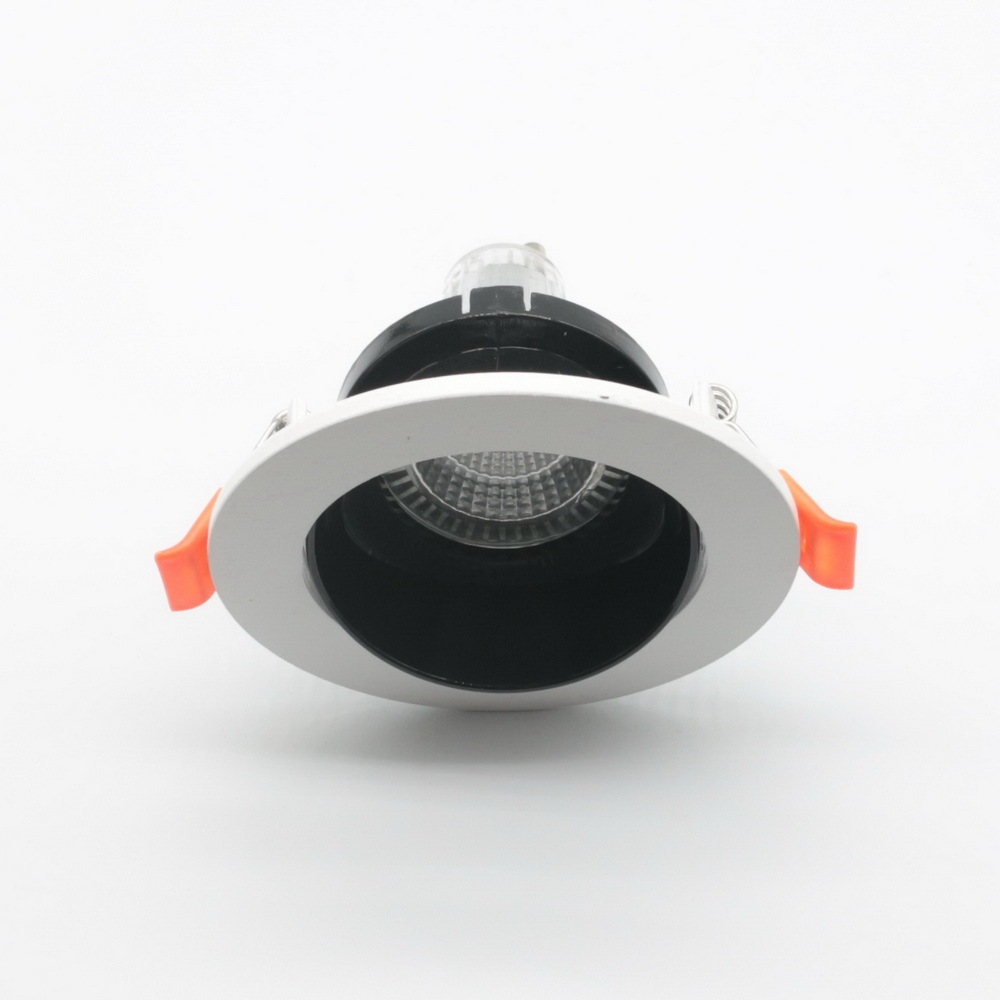 Detachable Spot LED Downlight Fixture 2 Inch MR16/GU10 COB 5 Watts (Aluminum Frame)