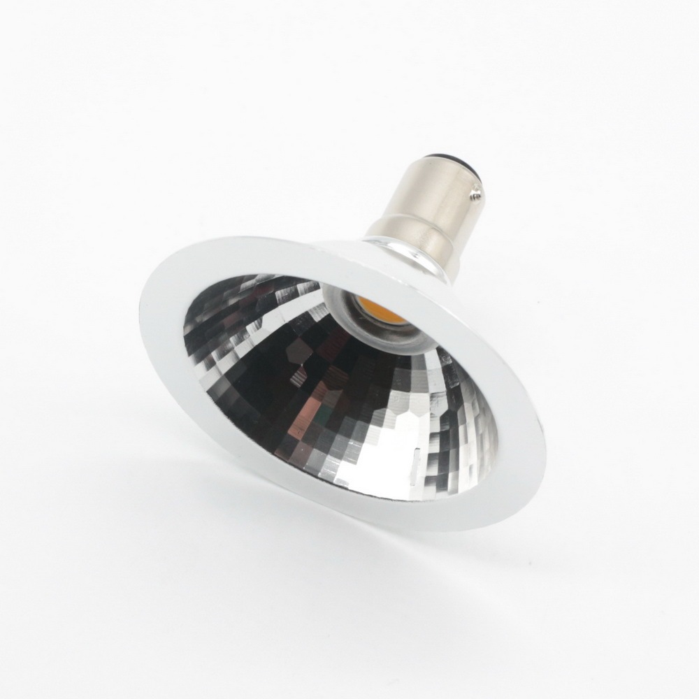 Aluminum LED AR70 Spot Light Bulb COB 5W AC/DC 12 Volts BA15d