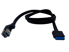 19-Pin to Dual USB 3.0 Front Panel Cable