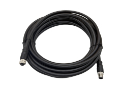 M12 4-Pin Male to Female Cable