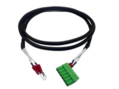 Terminal Block to Fork Terminal Signal Cable