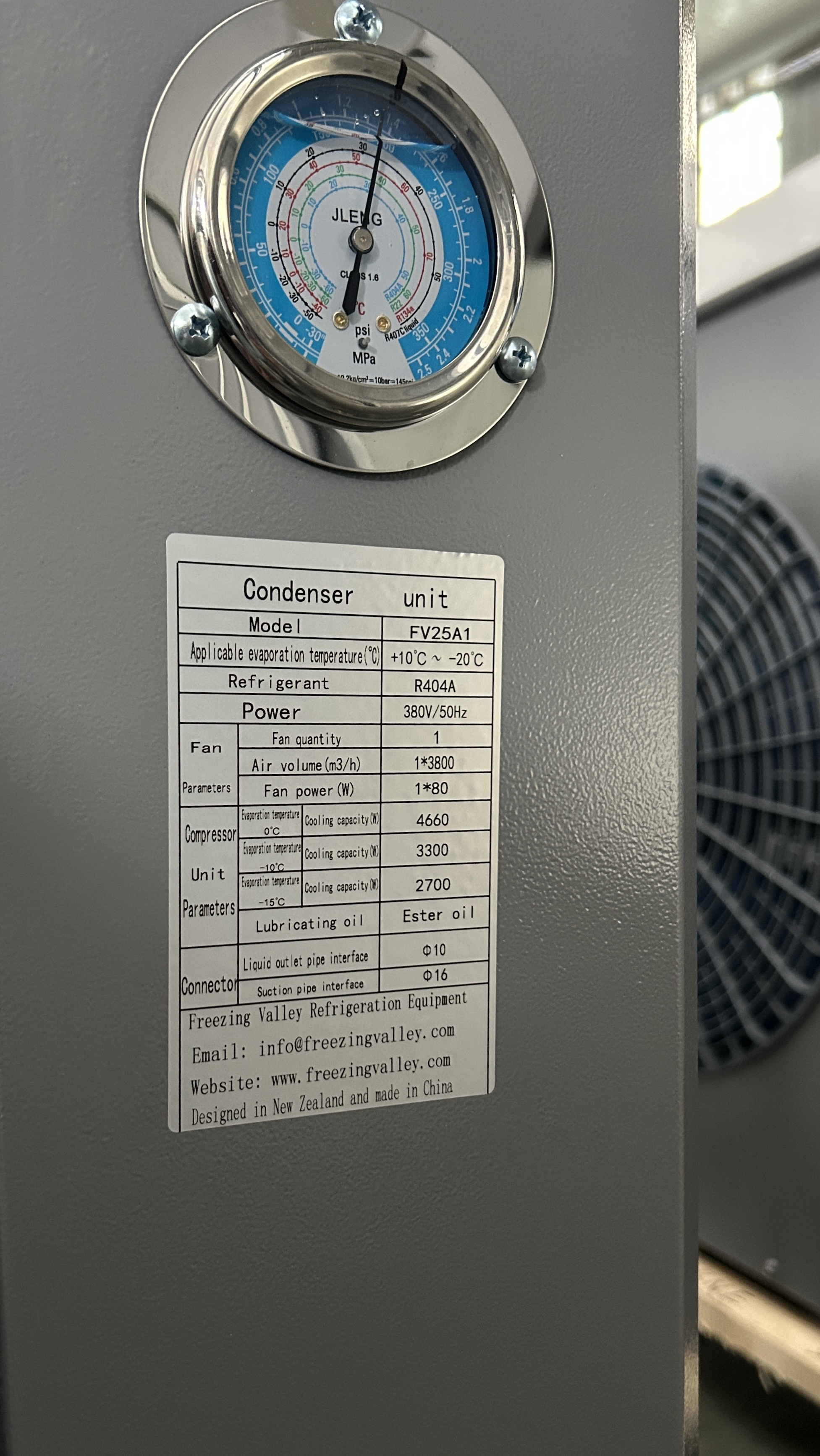 2HP Air-Cooled Condensing Unit