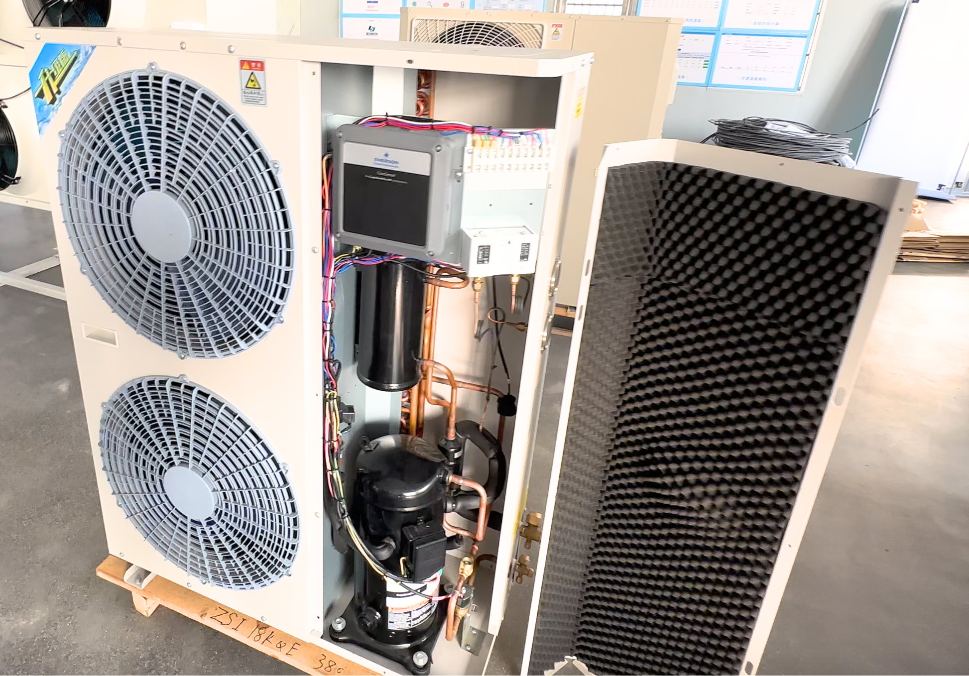 ❄️ Copeland Scroll Condensing Unit – 4 HP (ZB29KRE-PFJ-558)  240 V